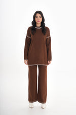 DZL Axel Knitted Set Brown