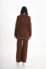 DZL Axel Knitted Set Brown