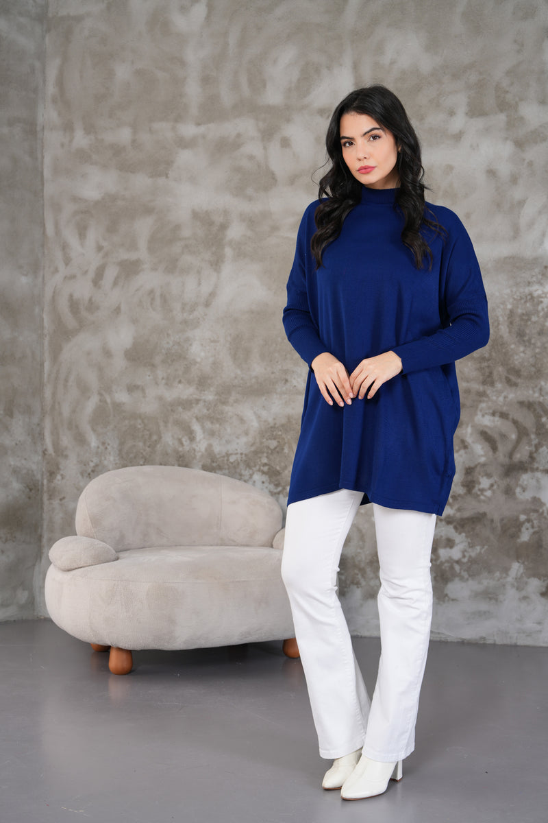 AFL Yeliz Tunic Navy Blue