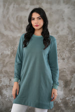 JMN Basic Cotton Tunic Mint