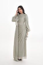 DMN Diamond Dress Almond Green