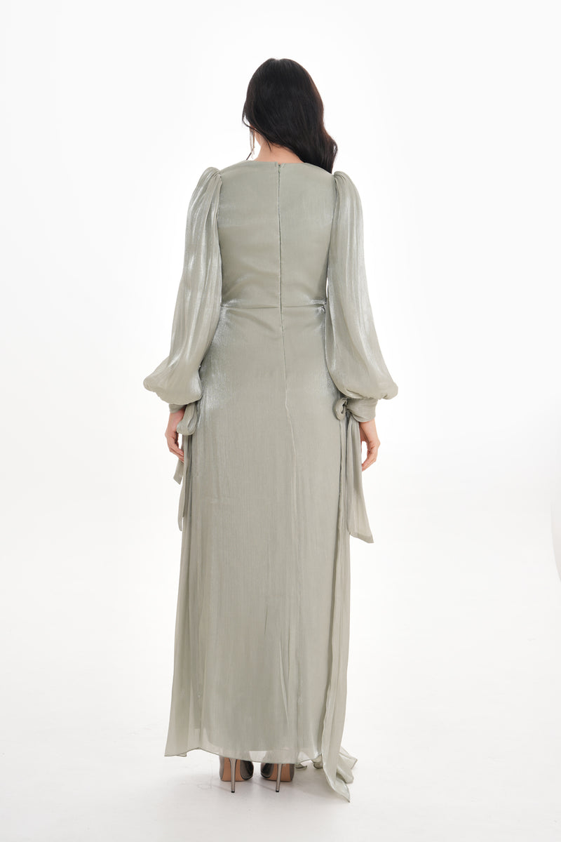 DMN Diamond Dress Almond Green