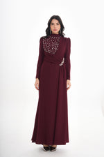 T&Y Zemrina Dress Burguny