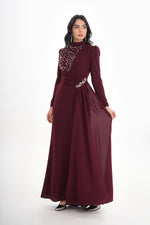 T&Y Zemrina Dress Burguny