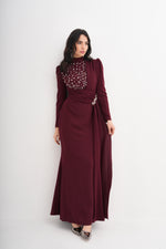 T&Y Zemrina Dress Burguny