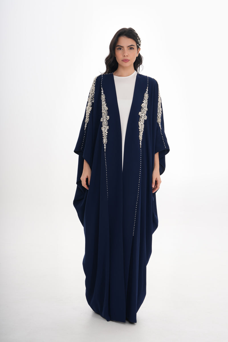 W&C Mehriban Abaya Navy Blue