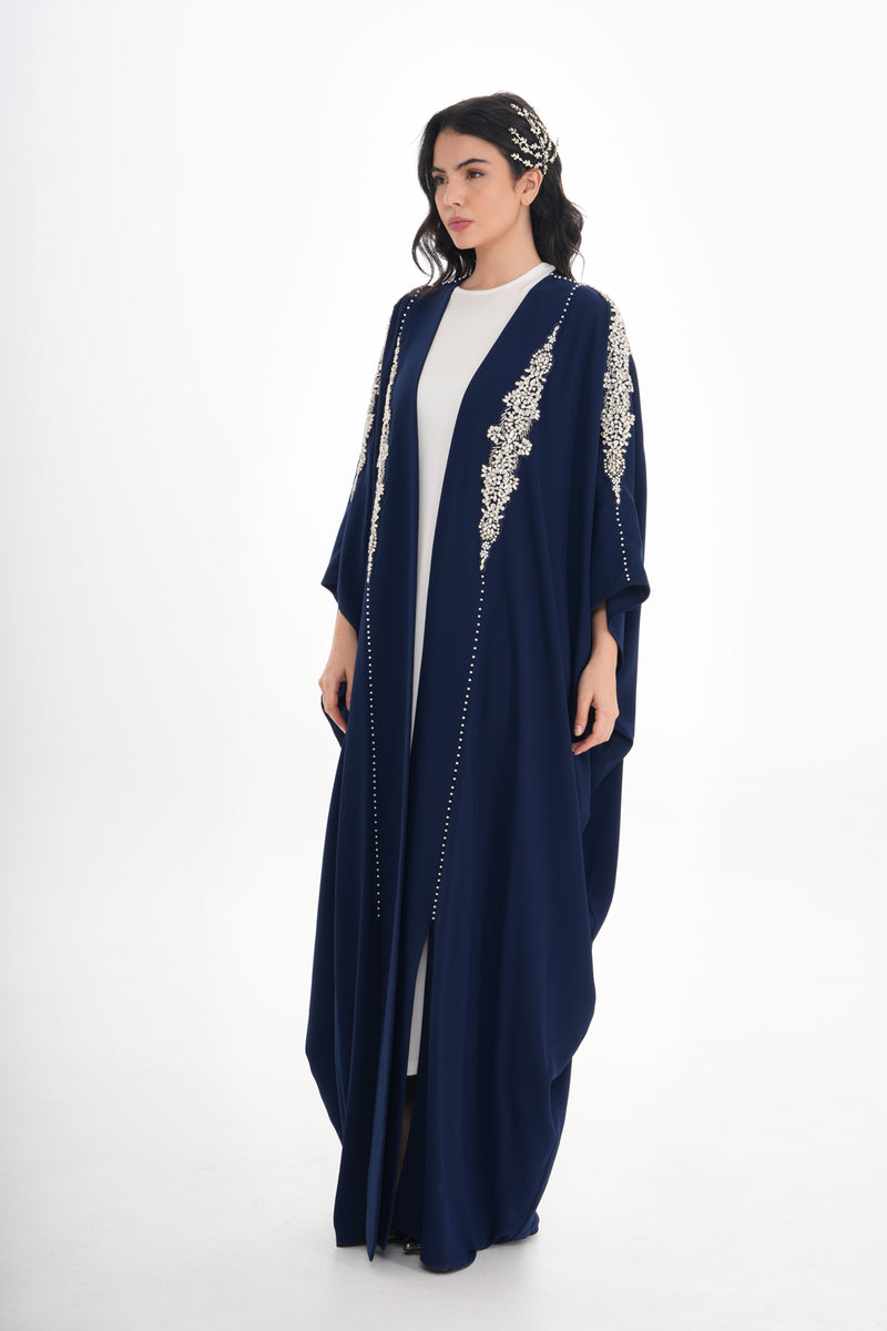 W&C Mehriban Abaya Navy Blue