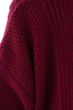 ESR Zirve Knitted Dress Set Burgundy