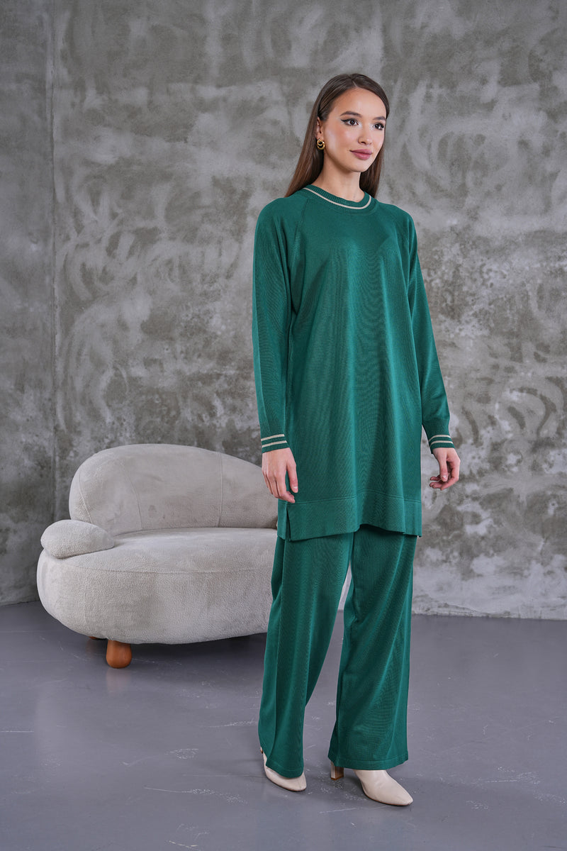 AFL Camila Knitted Set Emerald