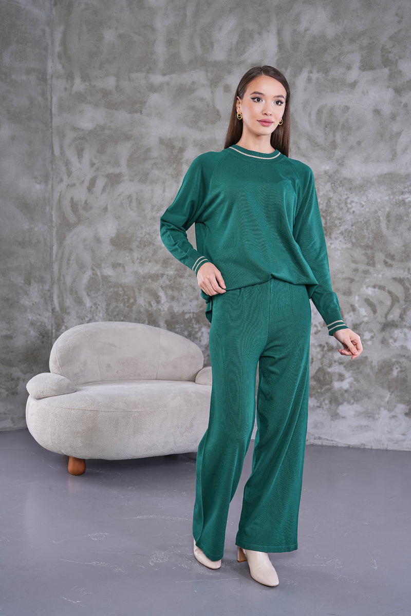 AFL Camila Knitted Set Emerald