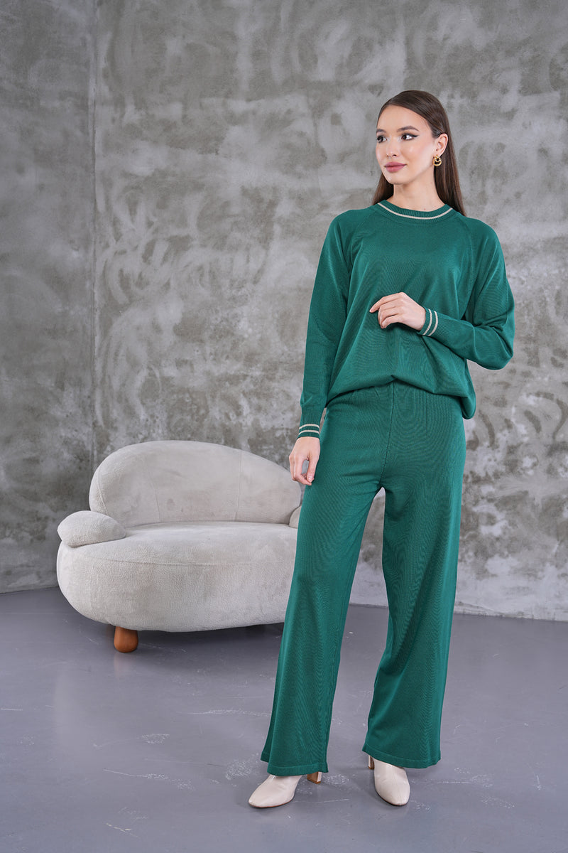 AFL Camila Knitted Set Emerald