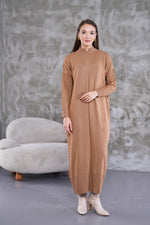 AFL Miranda Knitted Dress Camel