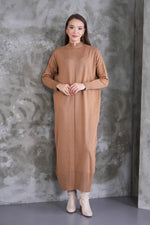 AFL Miranda Knitted Dress Camel