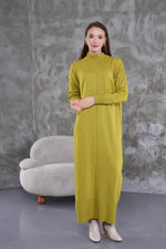 AFL Miranda Knitted Dress Oil Green