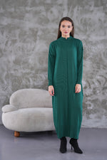 AFL Miranda Knitted Dress Emerald