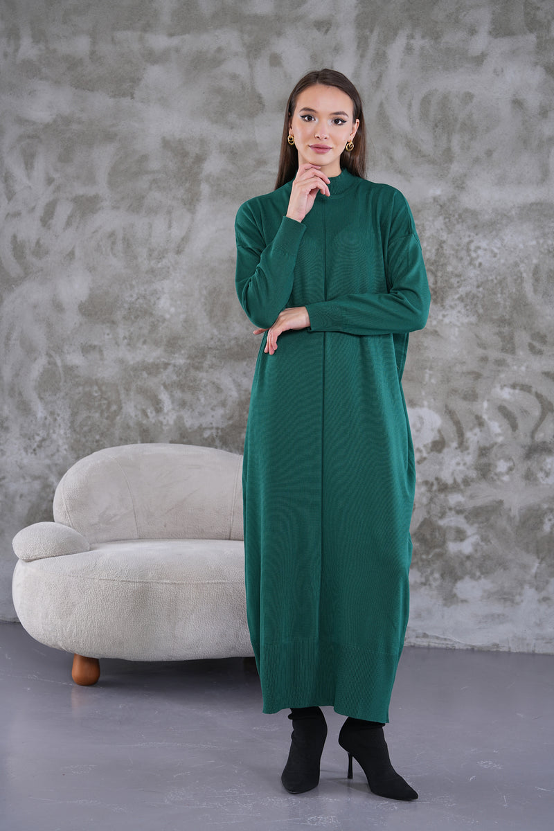 AFL Miranda Knitted Dress Emerald