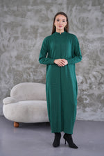 AFL Miranda Knitted Dress Emerald