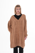 AFL Bridge Knitted Cardigan Camel