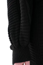 AFL Bridge Knitted Cardigan Black