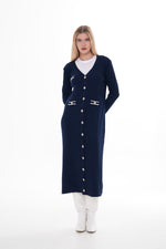 AFL Sassy Knitted Cardigan Navy Blue