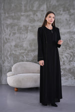 SRM Sim Abaya Black