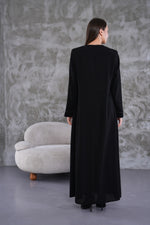 SRM Sim Abaya Black