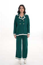 DZL Zara Knitted Set Emerald