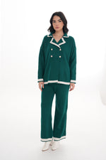 DZL Zara Knitted Set Emerald