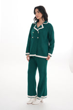 DZL Zara Knitted Set Emerald