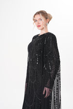MXVL Meadow Mermaid Gown Black