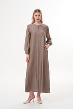 ECM Sofie Tencel Abaya Mink