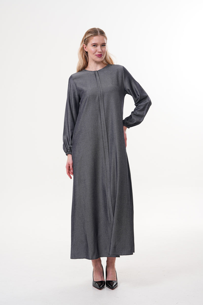 ECM Sofie Tencel Abaya Anthracite