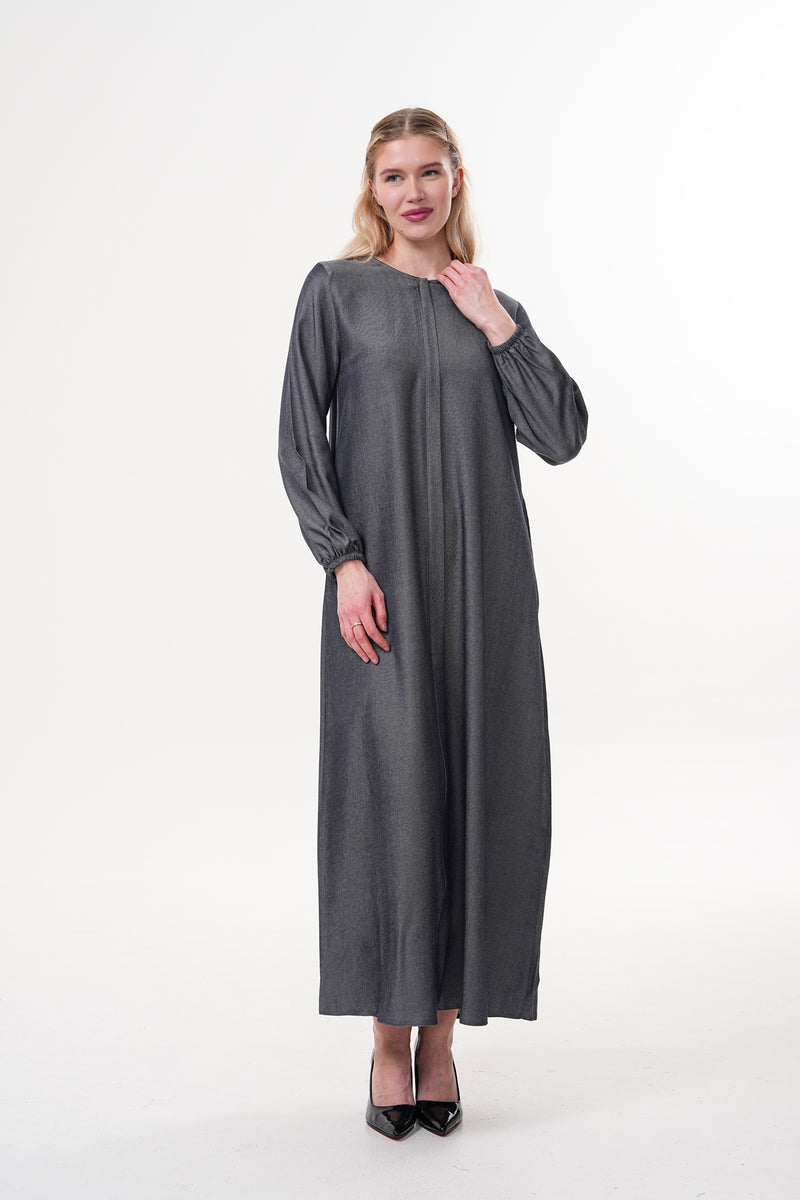 ECM Sofie Tencel Abaya Anthracite