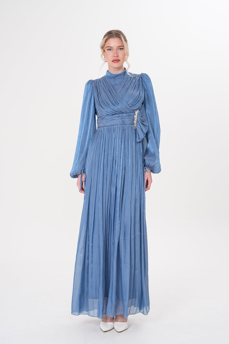 PN Lale Dress İndigo
