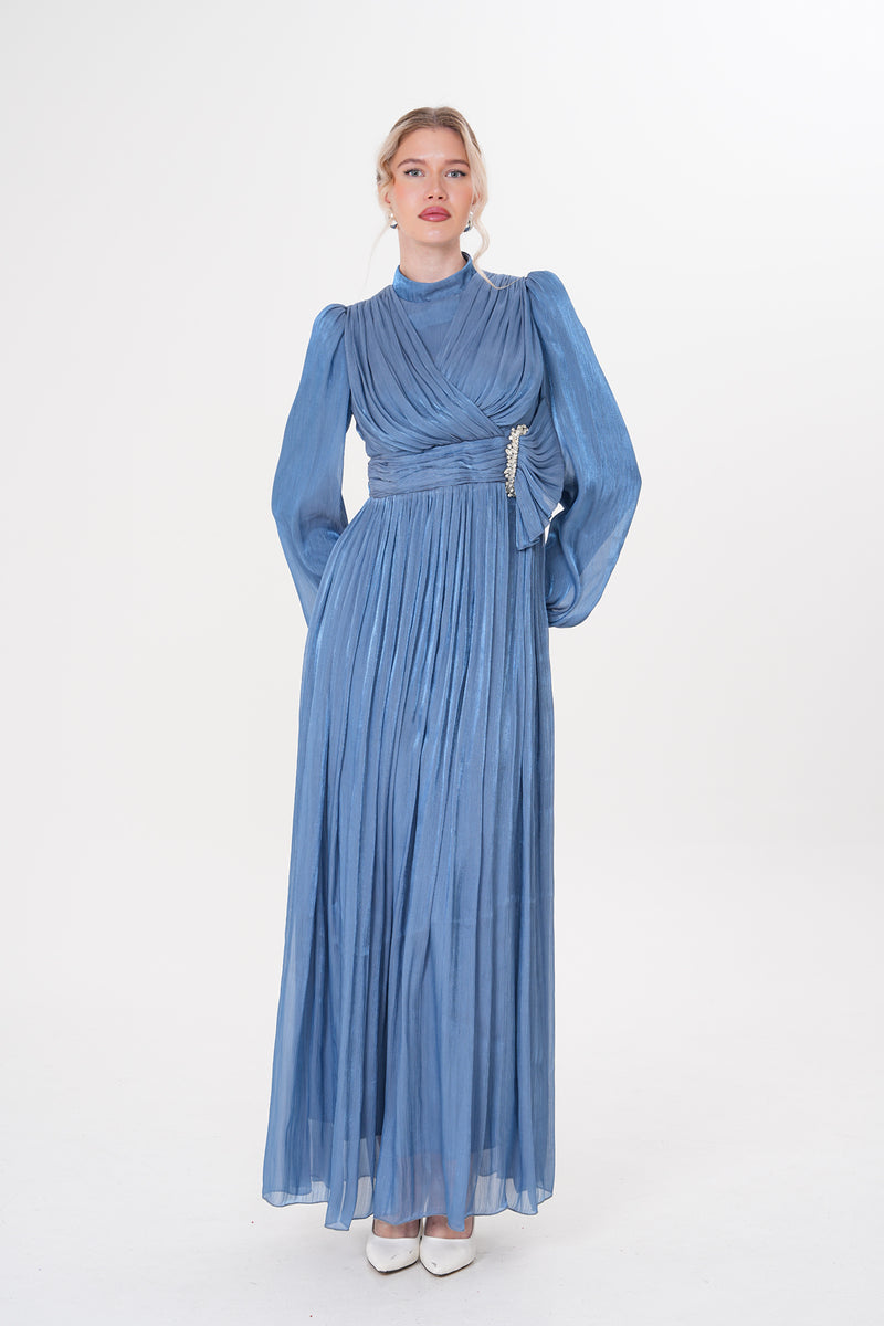 PN Lale Dress İndigo