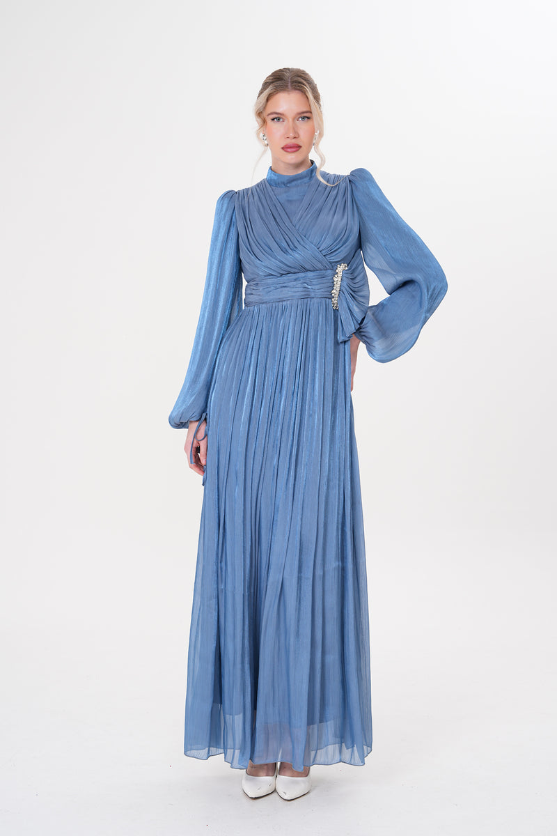 PN Lale Dress İndigo