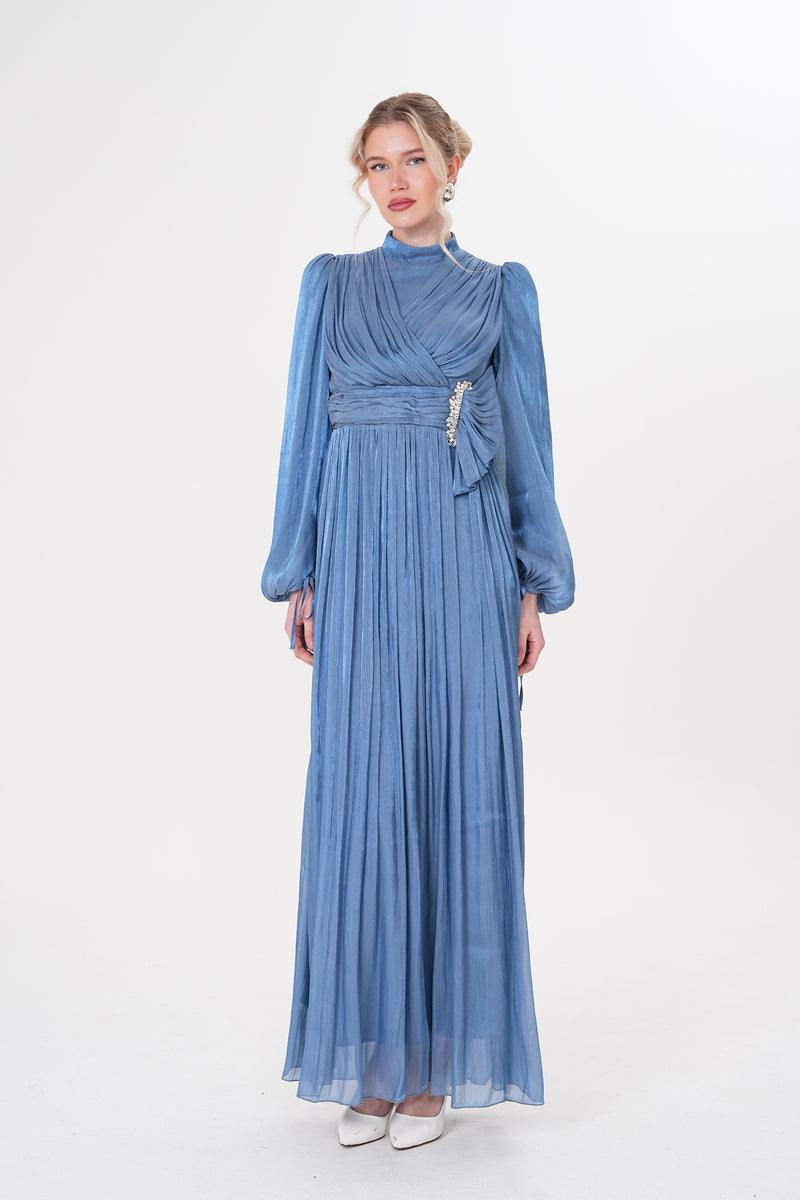 PN Lale Dress İndigo
