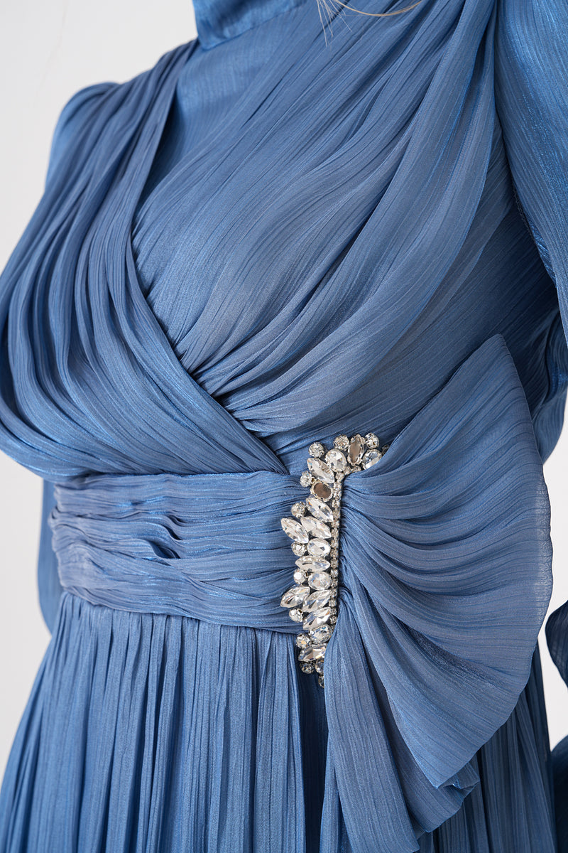 PN Lale Dress İndigo