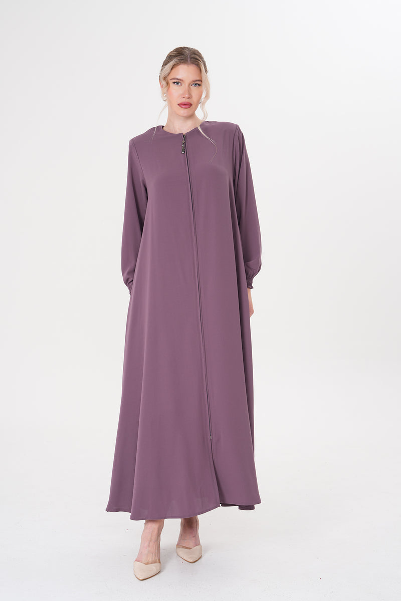 O&F Charis Abaya Dried Rose