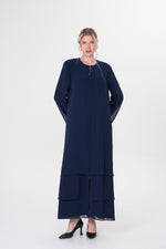 MUS Haven Abaya Navy Blue