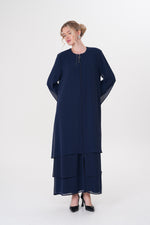 MUS Haven Abaya Navy Blue