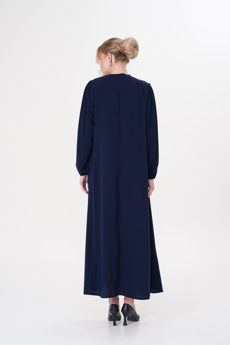 MUS Anali Abaya Navy Blue