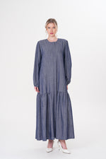 MUS Harper Abaya Navy Blue