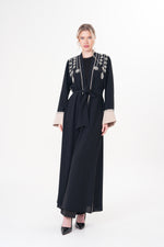 ETC Liora Abaya Black&Beige