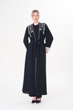 ETC Liora Abaya Black&Beige