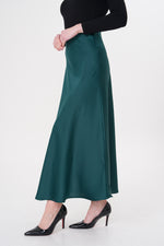 PRC Saten Skirt Emerald