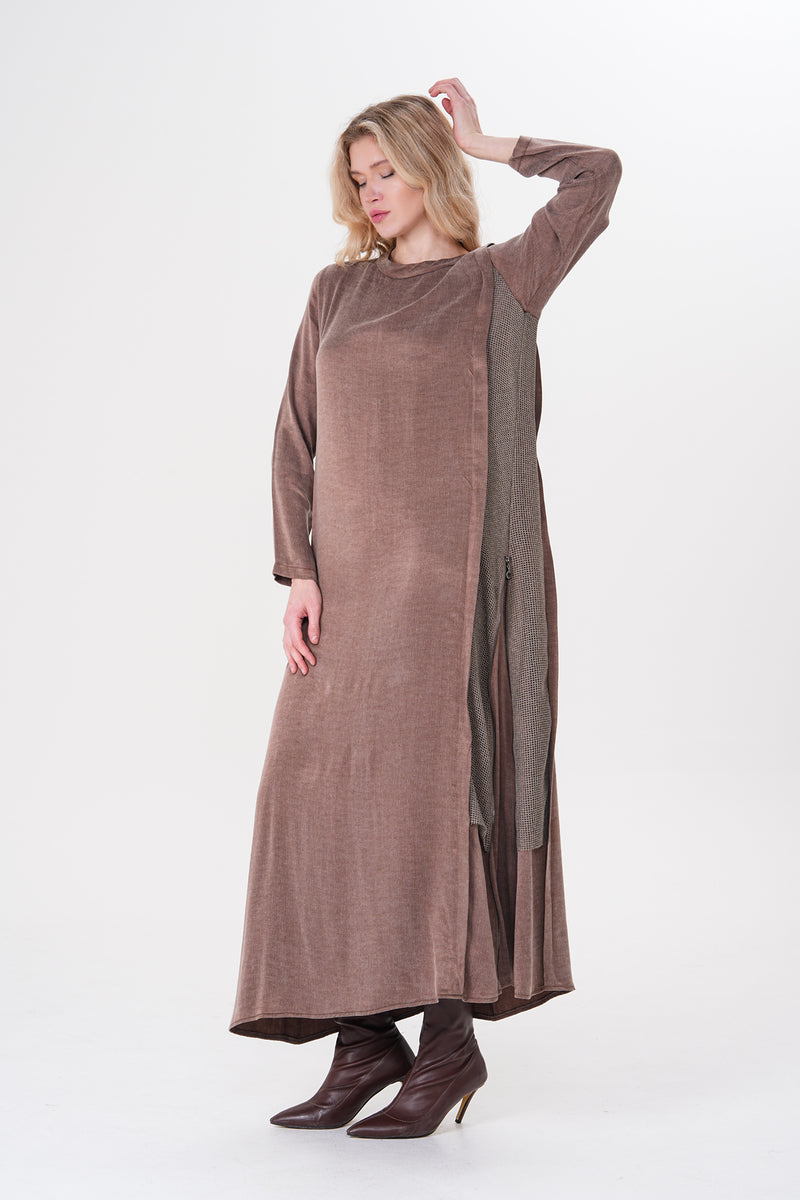 A&W Nanny Qupra Dress Brown