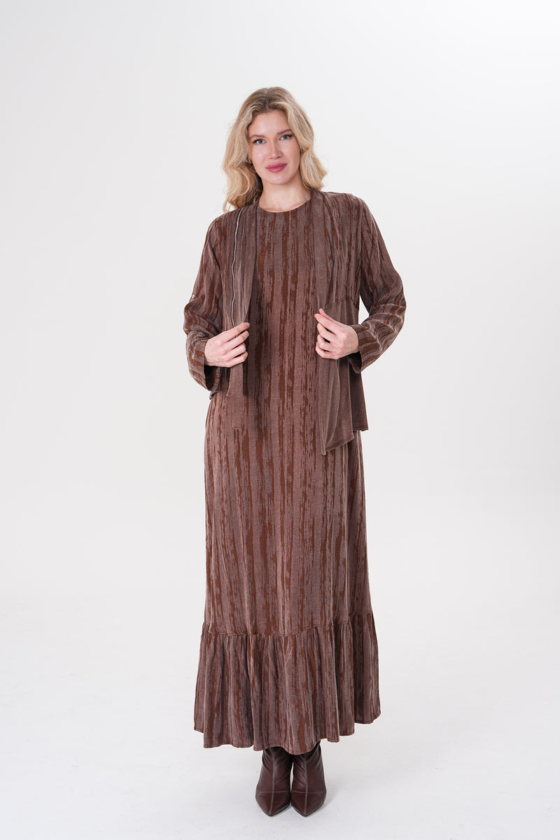 A&W Vanicca Dress Brown