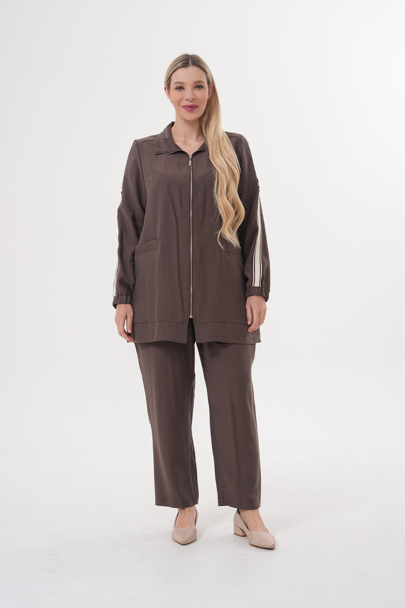 F&G Tencel Cotton Set Brown