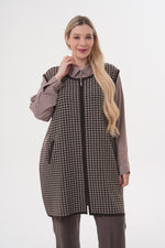 DT Meryem Knitted Vest Brown